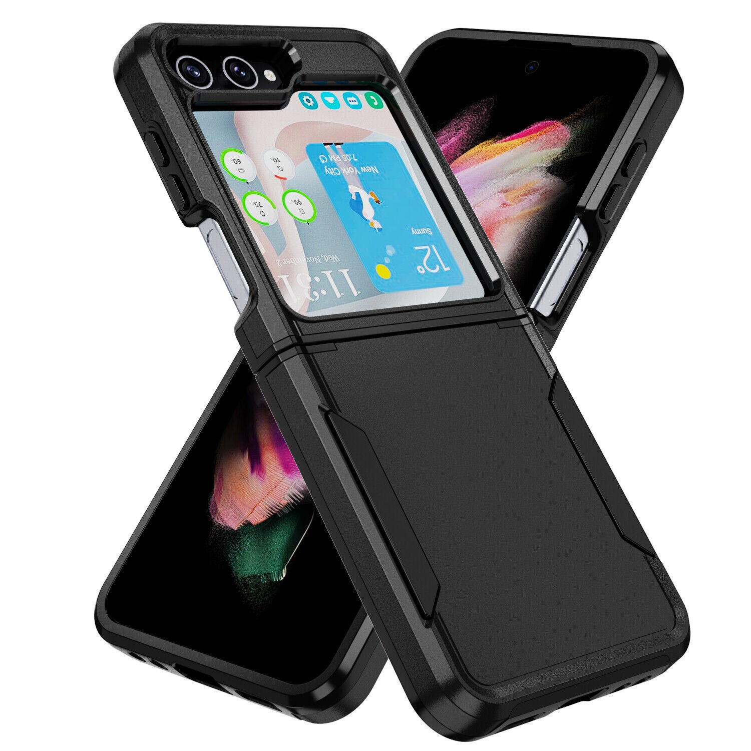 Coque hybride fine pour Samsung Galaxy Z Flip 6 5G Coque hybride fine pour Samsung Galaxy Z Flip 6 5G